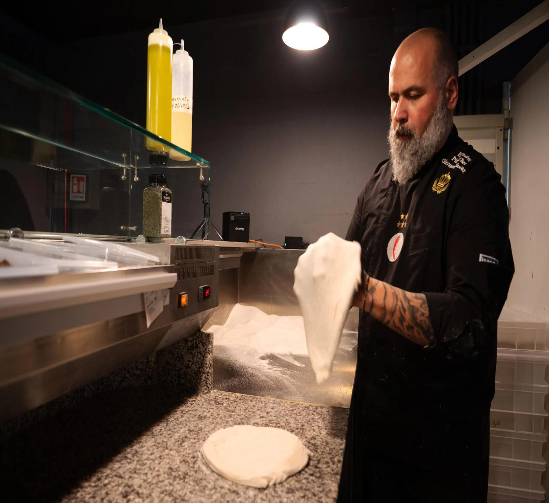 Giovani Mascari — Italian executive pizzaiolo and innovation chef available for hire in Egypt through Kitchen Three