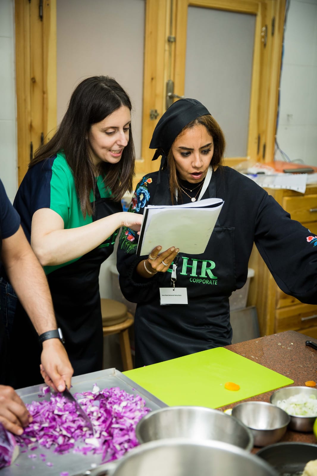 Catering — stuffed aubergine dish