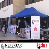 Christmas event at Nefertari school